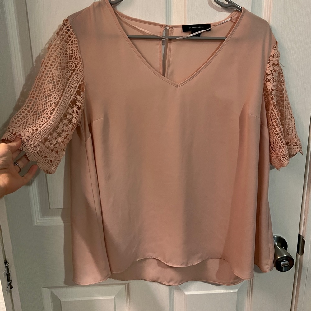 Pink Laced Blouse